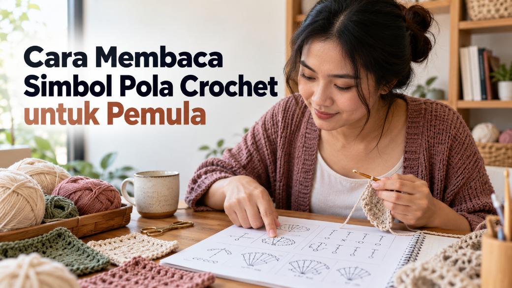 Cara Membaca Simbol Pola Crochet untuk Pemula